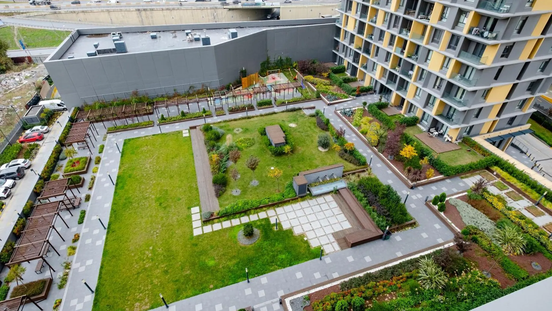 Apartment High Floor Lux Residence 2 Rooms Istanbul