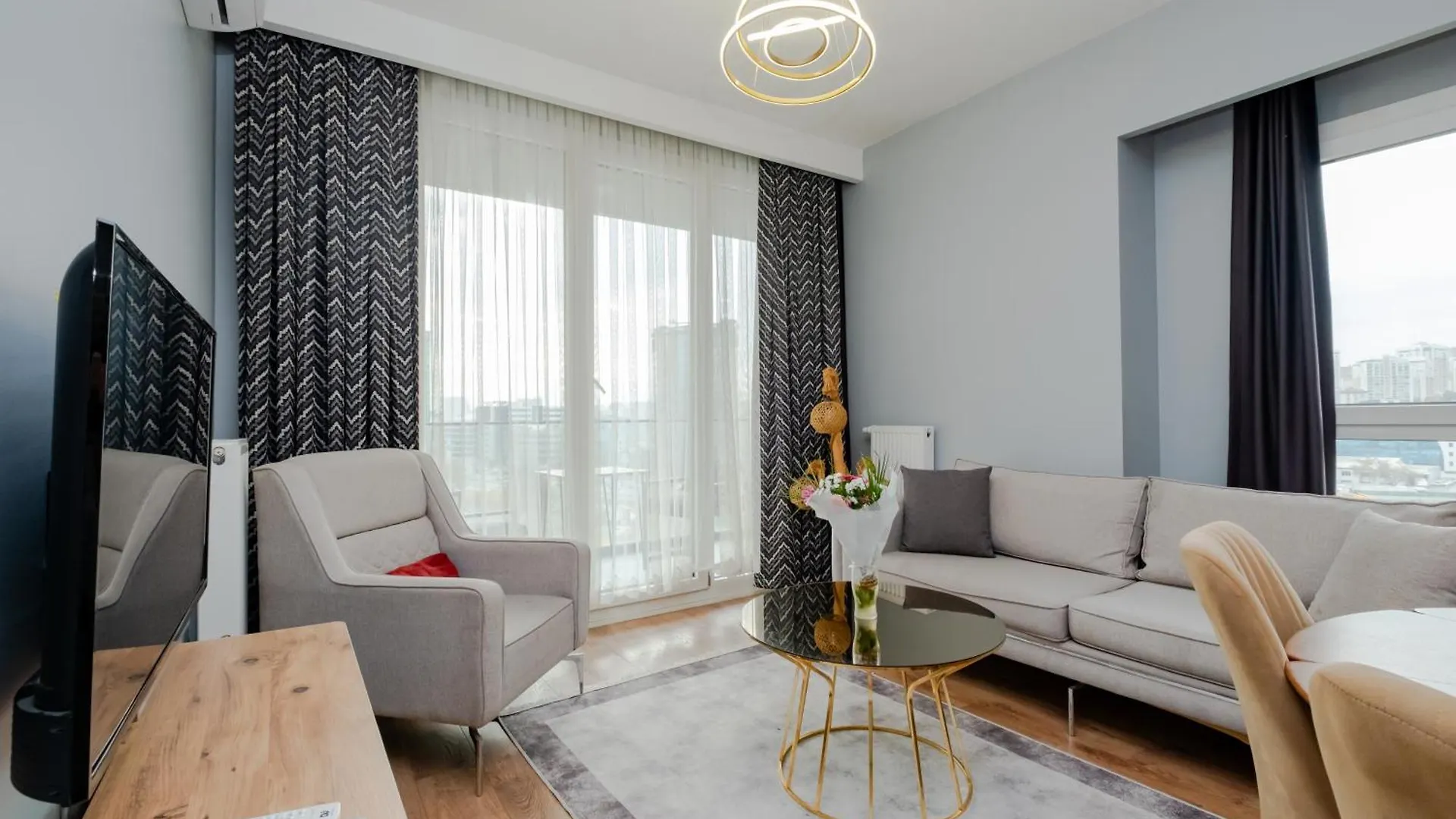High Floor Lux Residence 2 Rooms Istanbul Turkey